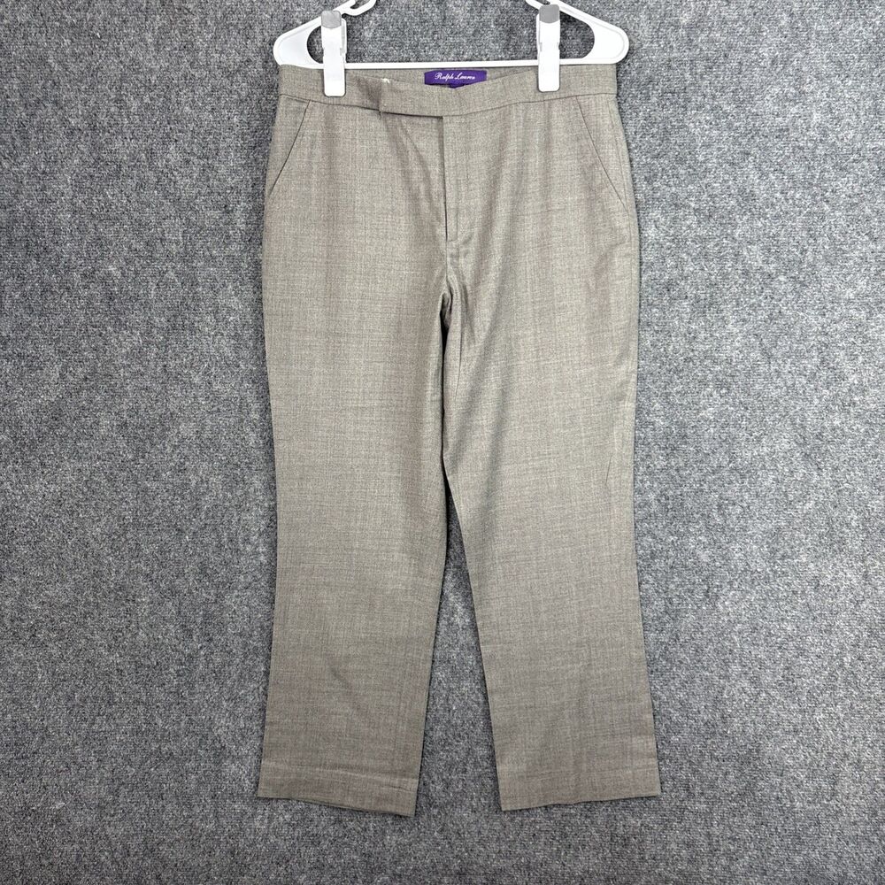 Ralph Lauren Purple Label Pants Womens Size 8 Grey crop  Corpcore Business